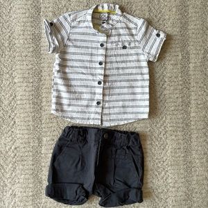 Losan 3-6 Months Top with Enfant 9 months Short